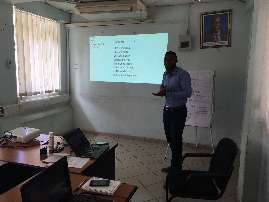 ict_commission's tweet photo. Our Business Acceleration Program in progress.This week we had  workshop centering on Business Model Definition facilitated by @joseph4s_ and @AndrewTesha. Glad to learn startup experiences and regulatory challenges from @Foodsasa1 @toolboksi @Phema_agri @CJmaumba @SkyMkoba https://t.co/1Z16sbnsG1