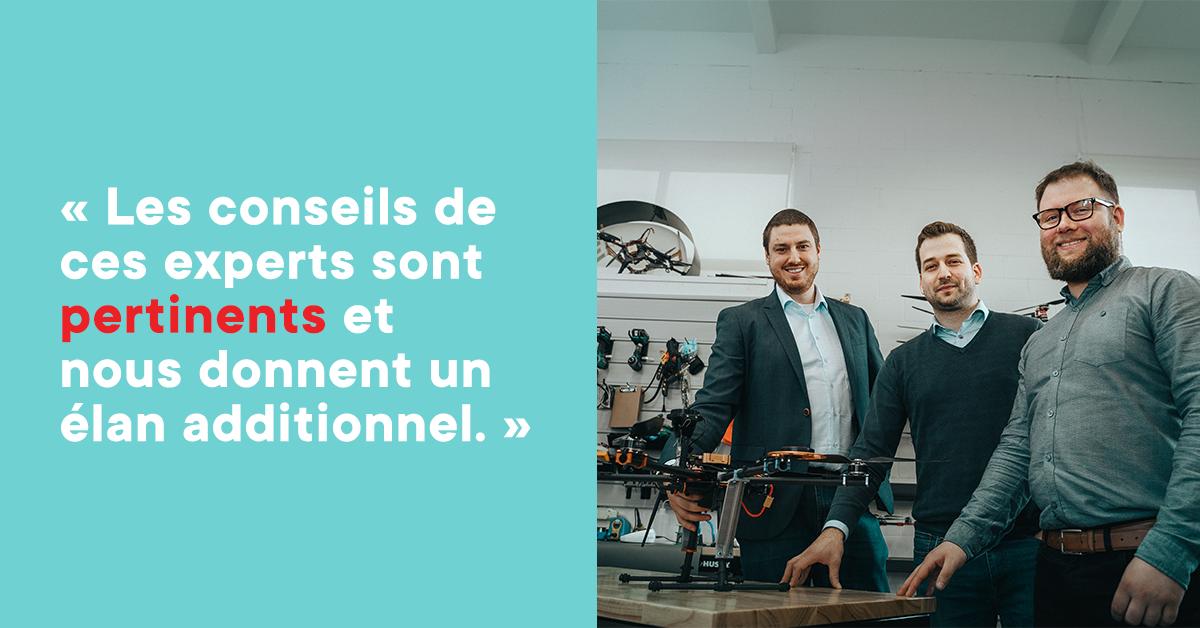 PMEMTL's tweet image. @ARA_Robotics part à la conquête 🚀 du ciel ET du marché américain! @PMEMTL West-Island a soutenu la #PME lors du moment crucial de la commercialisation de son produit! Constatez tout le #génie d&apos;ARA Robotique sur notre blogue : bit.ly/ARArobot