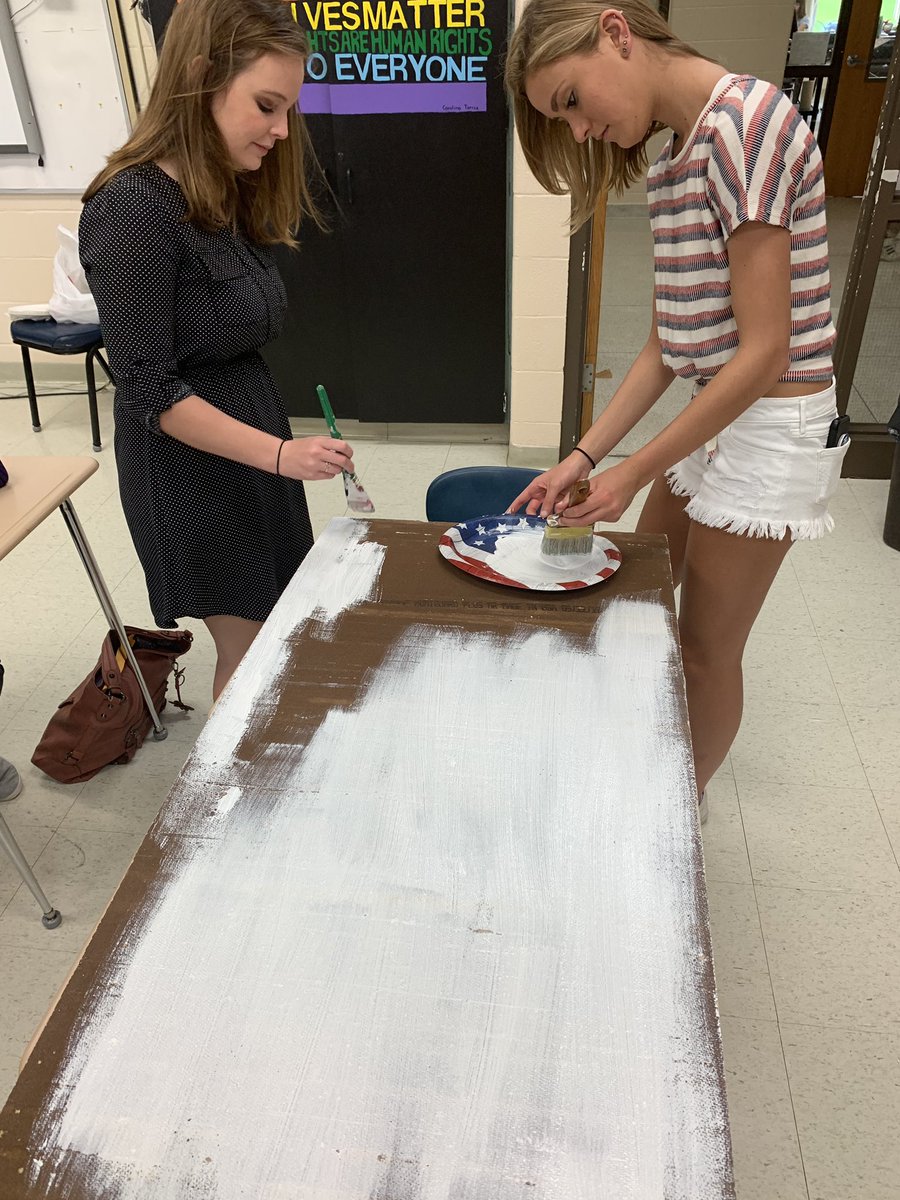 Tyra Wingle (@hprhs_tyra) on Twitter photo AP Spanish Ss begin to prime their ceiling tiles! Stayed tuned for some of the final products.🎨 <a href="/HPRwildcats/">High Point Regional High School</a> @DeodinoWildcats <a href="/SeamusWCampbell/">Seamus Campbell</a> <a href="/JonTallamy/">Jon Tallamy</a> AP Spanish Ss begin to prime their ceiling tiles! Stayed tuned for some of the final products.🎨 <a href="/HPRwildcats/">High Point Regional High School</a> @DeodinoWildcats <a href="/SeamusWCampbell/">Seamus Campbell</a> <a href="/JonTallamy/">Jon Tallamy</a>
