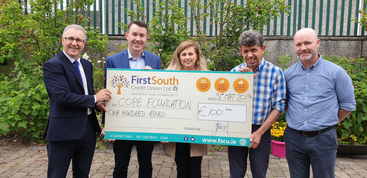 FSCUcork's tweet photo. We @FSCUcork are very happy to support Pat O'Sullivan in his fundraising efforts for the Cope Foundation who train people with disabilities. @CopeFoundation
#firstsouth #copefoundation #peoplehelpingpeople https://t.co/2Sx55SykKp