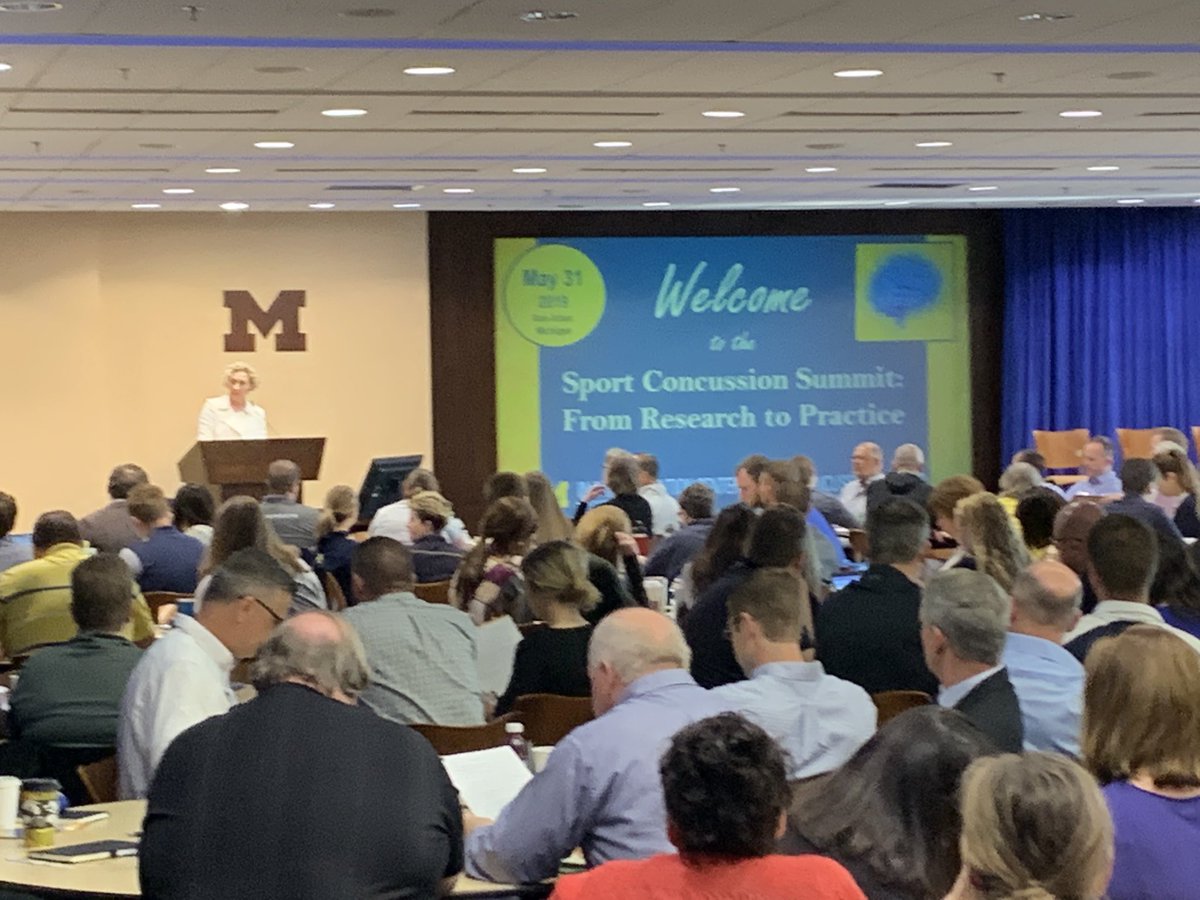 Oreadbum's tweet photo. Day 2 is off and running!  @UM_MedSport @UMichAthMed #ConcussionCenter #InjuryPreventionCenter https://t.co/QDmlsK2bOL