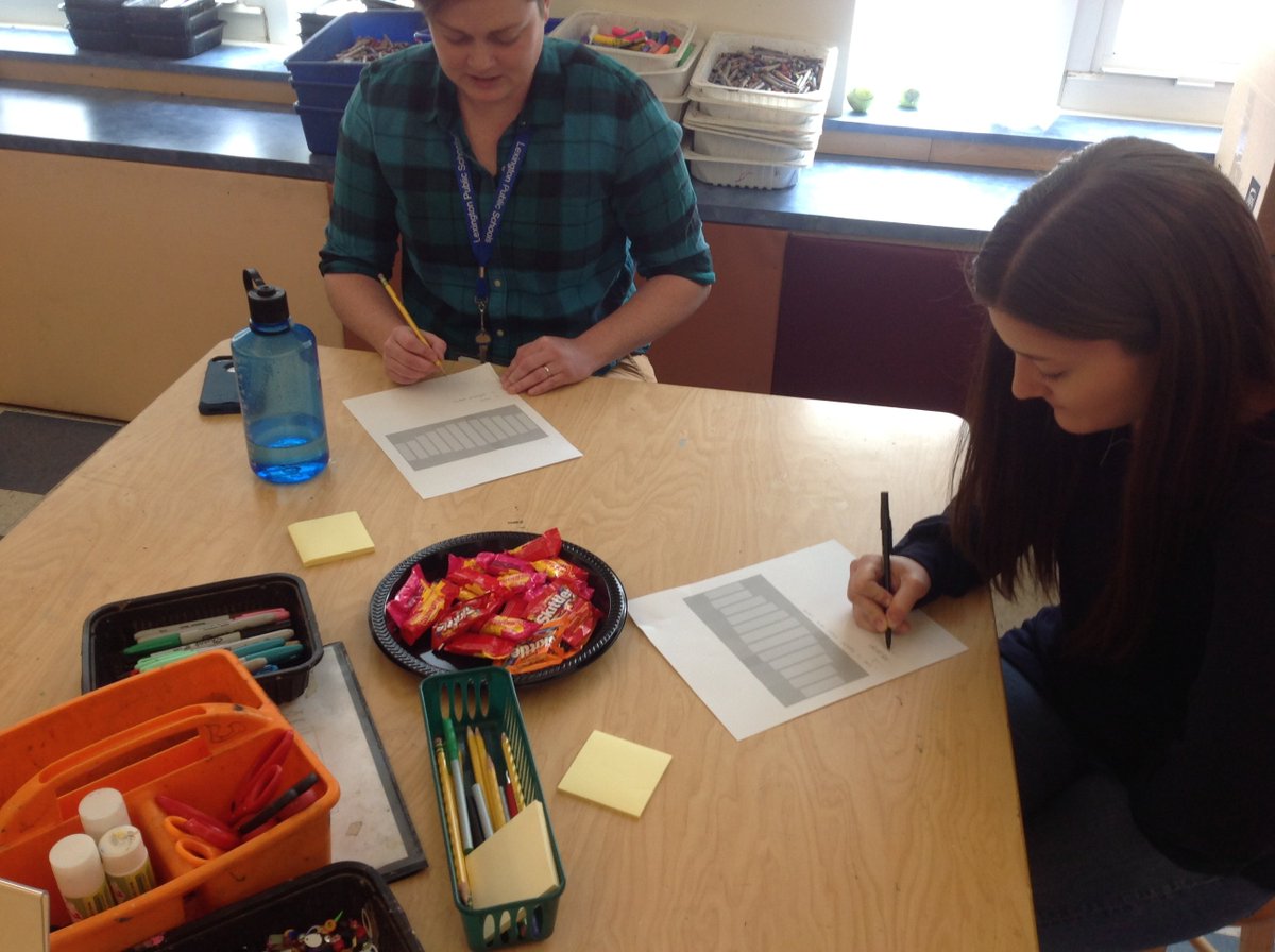 RawdingMolly's tweet photo. @cwai09 and I are so grateful for the opportunity to work with so many different groups of educators! A fabulous session to wrap up our year! #SlowRevealMath #NoticeWonder #VisiblyRandomGroups https://t.co/Asrv0PocBV