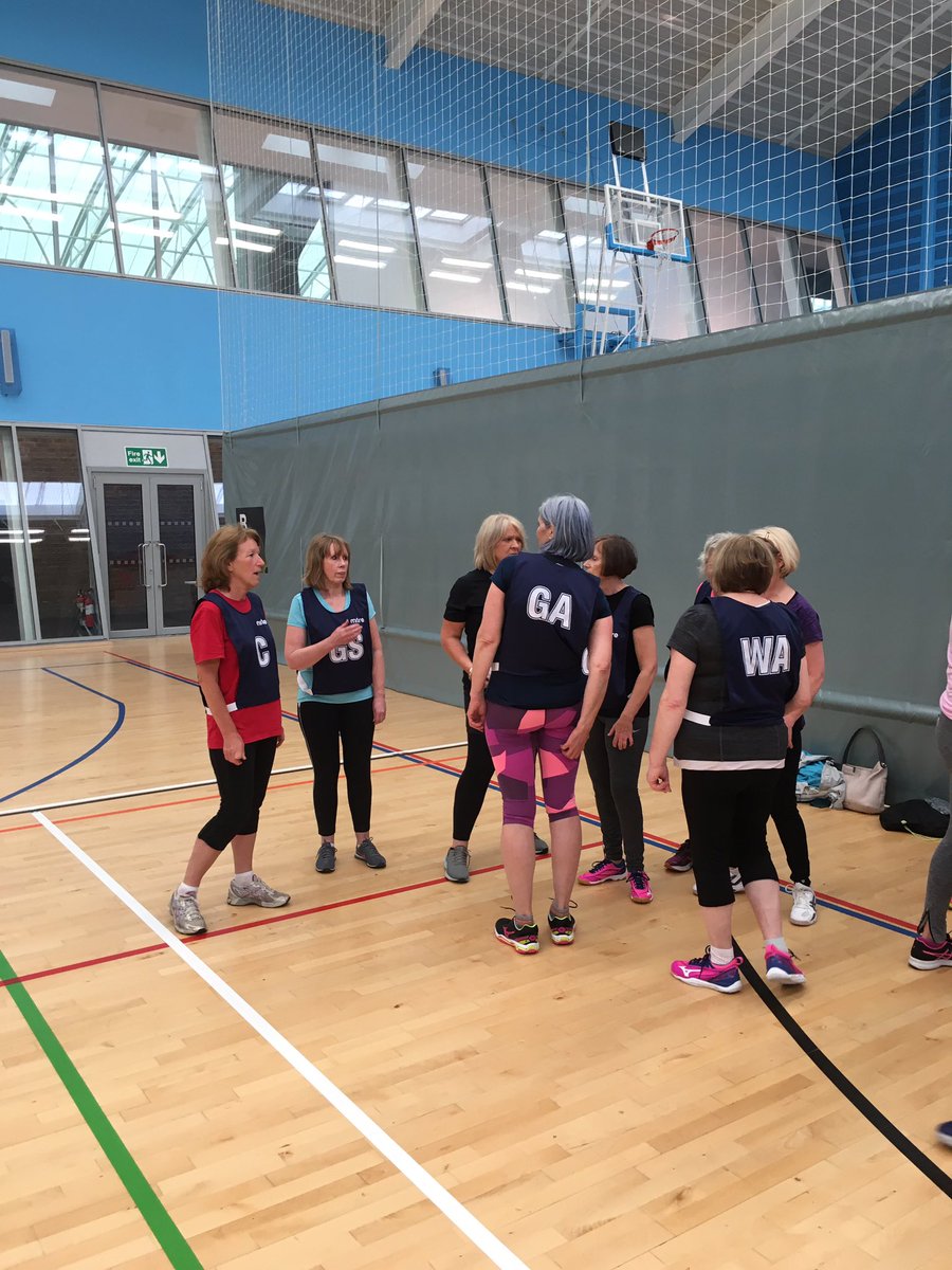 NSwalknetball's tweet photo. Exciting game at the Oriam today between Oriam โDolly Mixturesโ and Linlithgow โLasersโ @Oriamscotland @XciteLeisure #WalkingNetball #EveryBodyForNetball #TeamTalk https://t.co/NTmE47wcyi