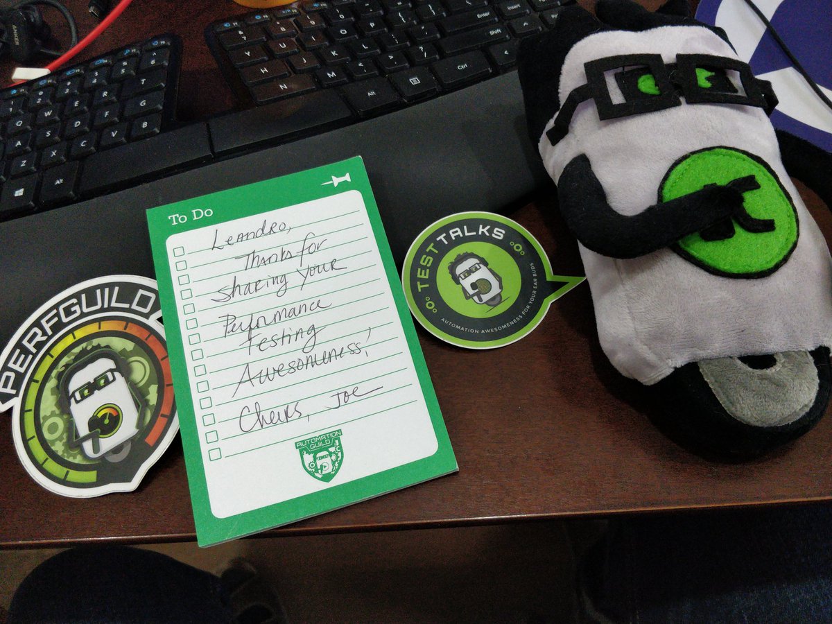 SrPerf's tweet photo. Thank you/Gracias amigo @jcolantonio ! 
Cool swag! Muy feliz!
#PerfGuild #PerformanceMatters https://t.co/XiGXj68h1I