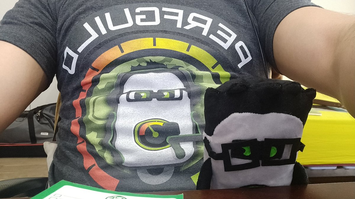 SrPerf's tweet photo. Thank you/Gracias amigo @jcolantonio ! 
Cool swag! Muy feliz!
#PerfGuild #PerformanceMatters https://t.co/XiGXj68h1I