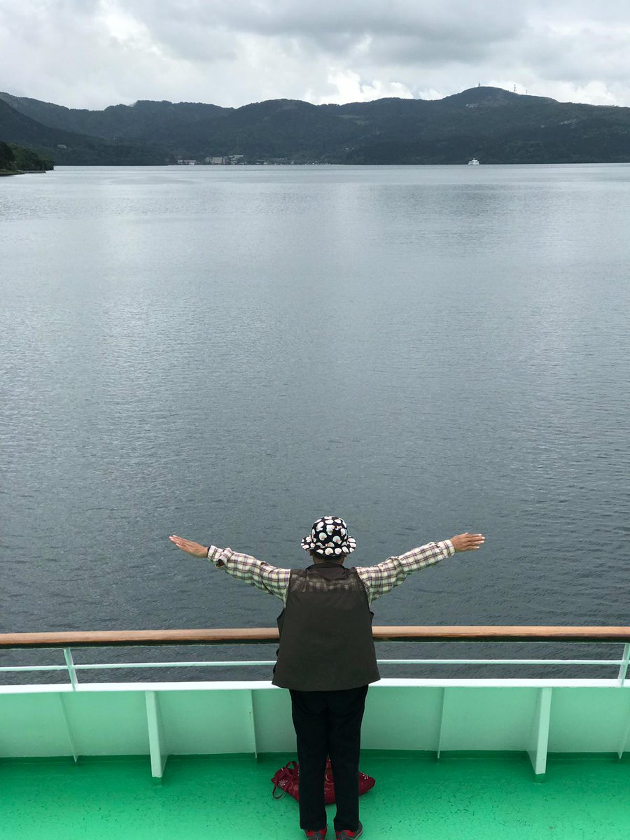 SPCStudyAbroad's tweet photo. Today was dedicated to climbing Mt. Fuji. SPC still has two more days, but this will be the end of coverage - check out the @spcnews Instagram for more photos!
Special thanks to our guide Yu-san for sharing his culture (&amp; his pose) with #spcollege. Sayonara #Japan! #studyabroad https://t.co/MMedgdoJfN