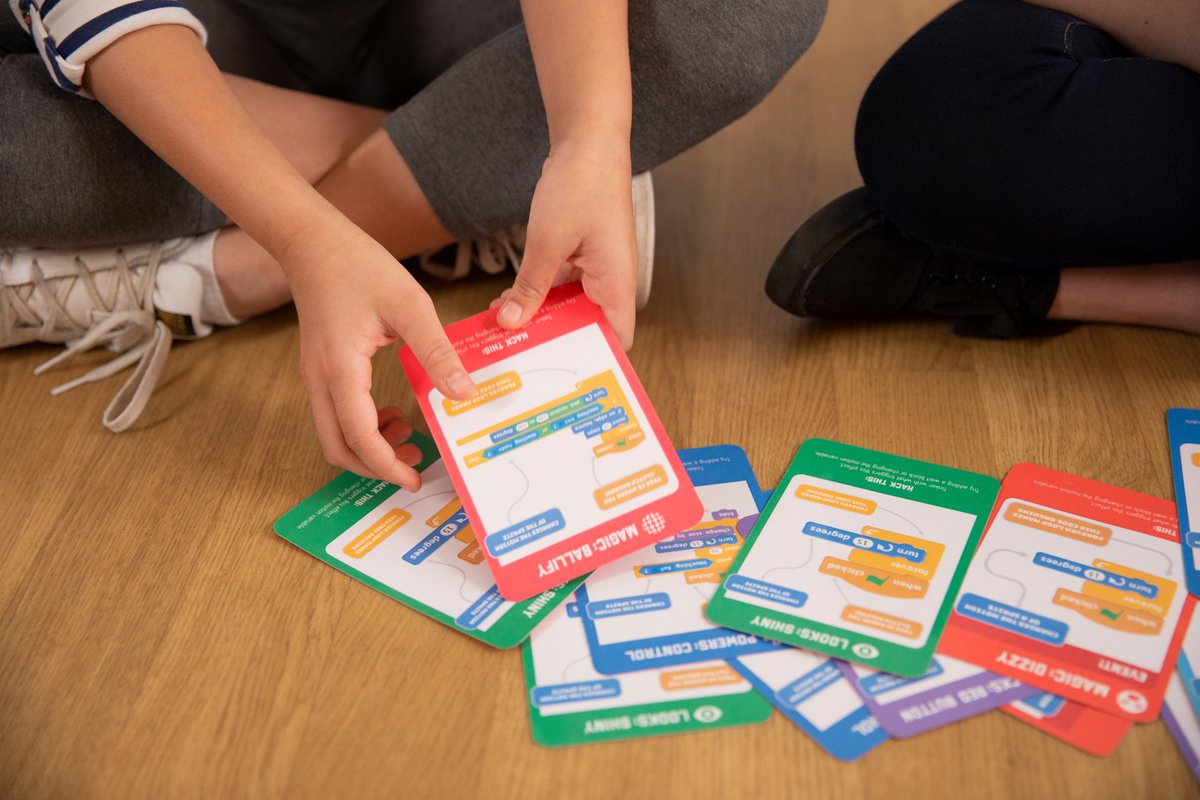 Get our Social Coding edition so your kids can learn how games work! They'll stop consuming games and start creating them.

kickstarter.com/projects/joyla…