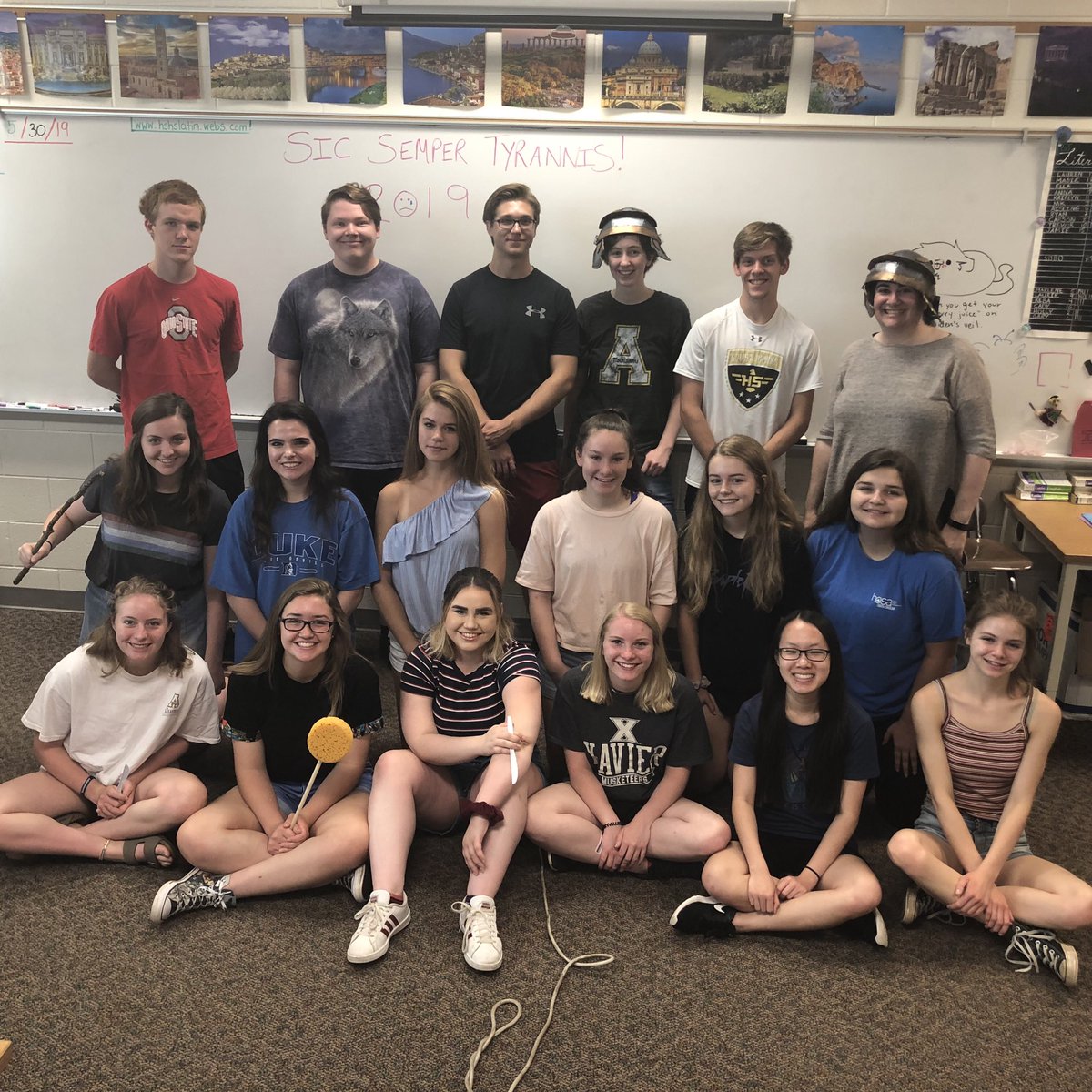 HSHS Latin Club tweet media