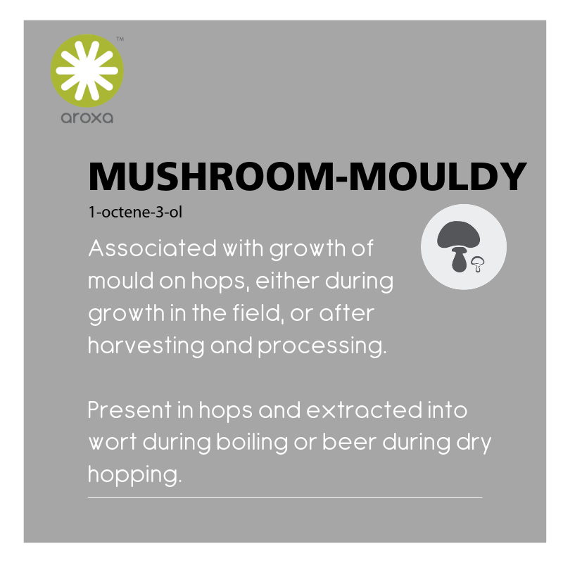 A fun lesser known flavour today for #flavourfridays

This is a flavour most commonly found in craft beers and one that we associate mostly with hop flavour.

This flavour has been discussed in winemaking for a long time but is a relatively new compound to the beer scene!