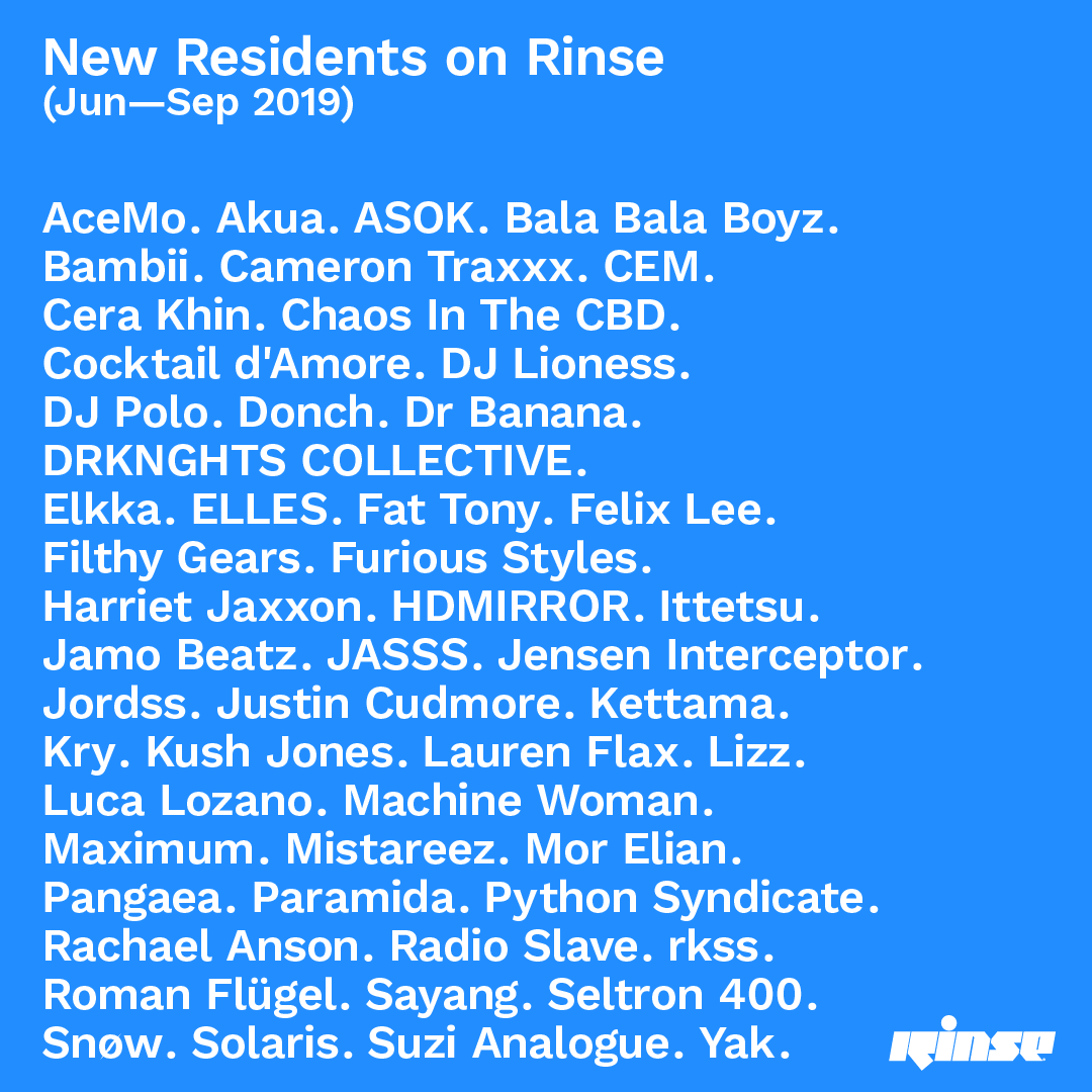 Rinse FM tweet media