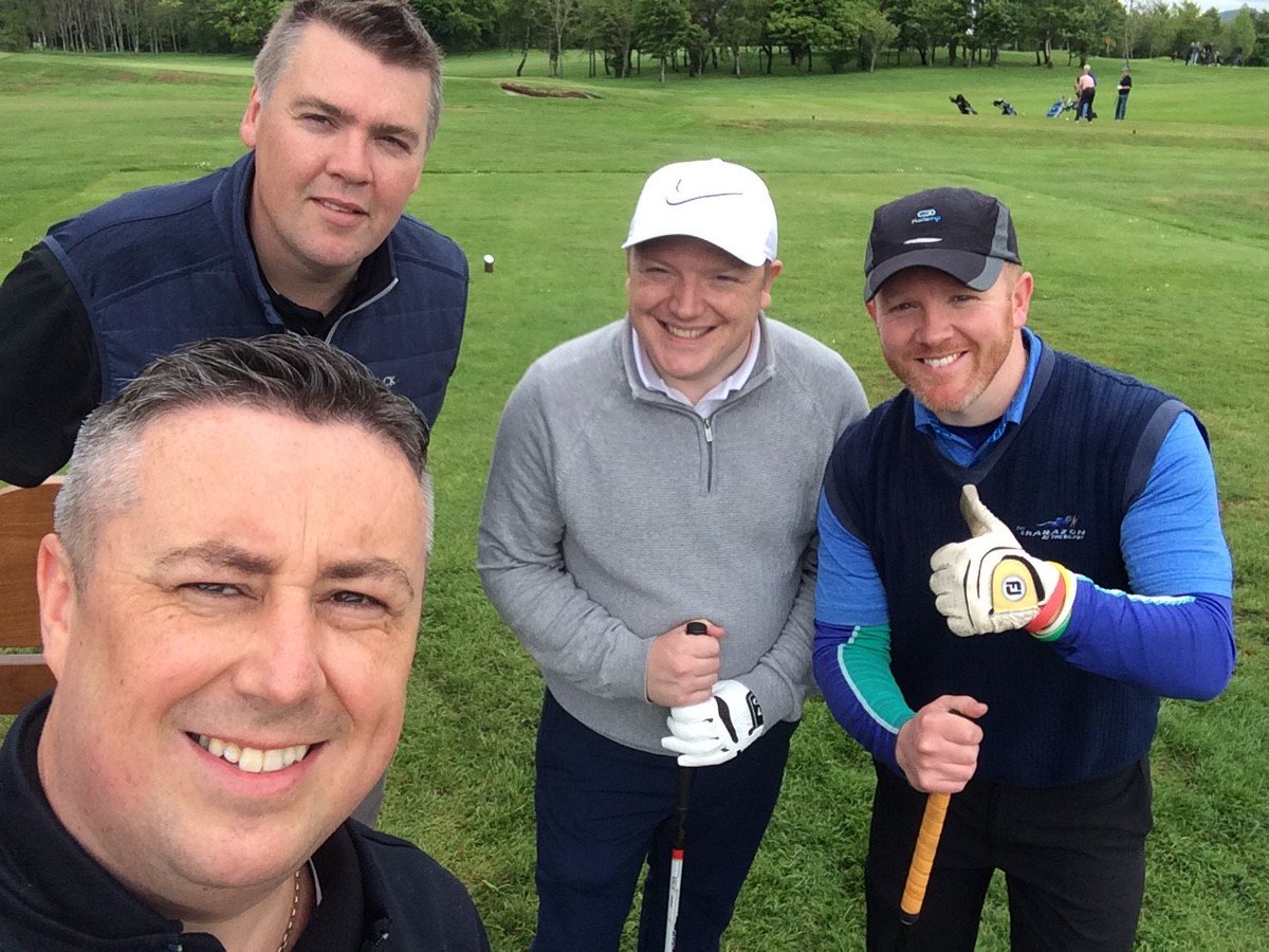 FPSGrecruitment's tweet photo. Our own @MTFPSG and Daryl Summers are at the #ICASMasters today with our guests from @graham_sibbald1 and @GorillaGym1!  Looking great guys! 👍⛳️ #corporategolf https://t.co/Vg9UQUoZXC
