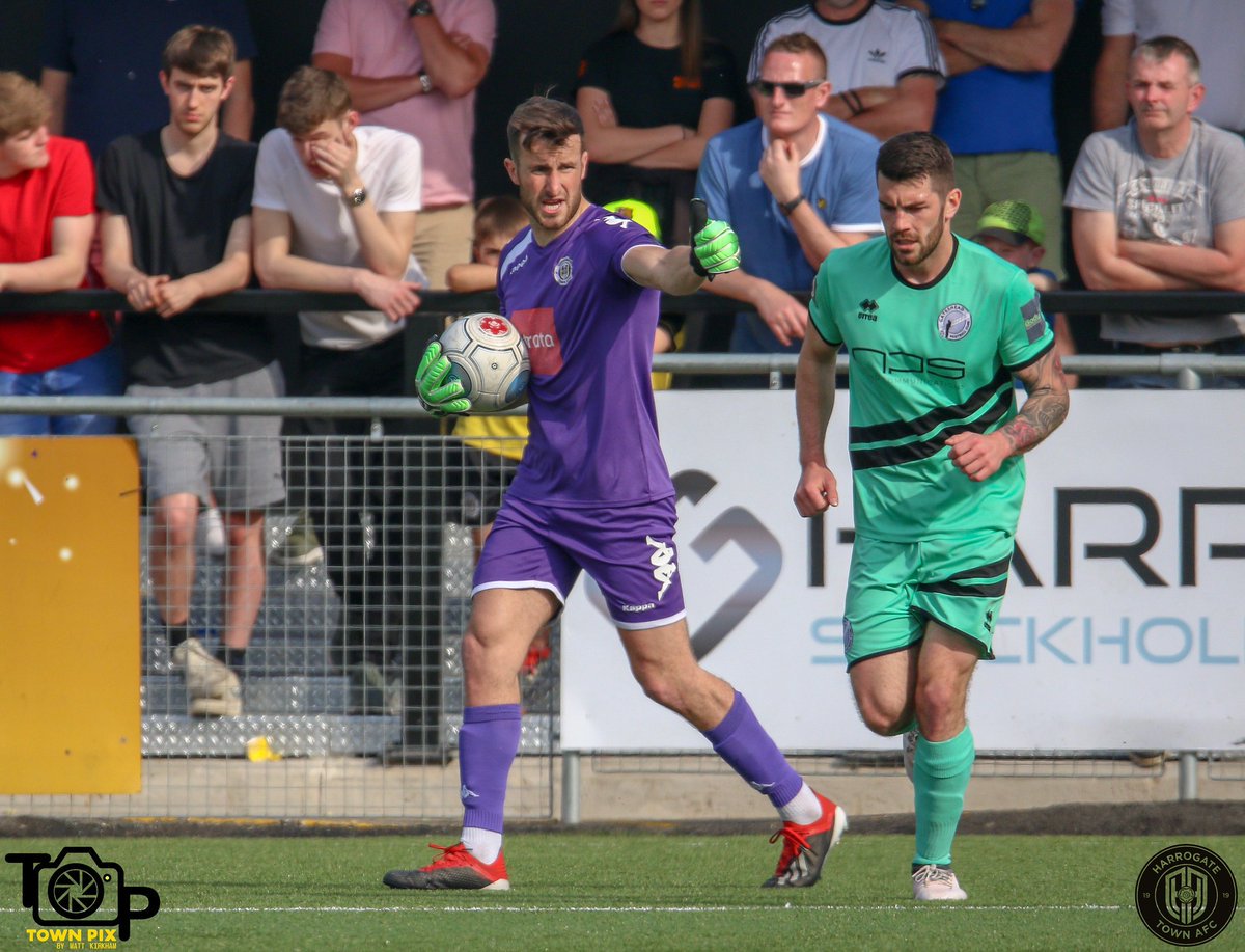 HarrogateTown's tweet photo. 👤 | Thanks to Alfie and Harvey Clarke who have taken out the first sponsorship of the season on @jbelly31's gloves

#ProudToBeTown https://t.co/LZk2TNMB1S