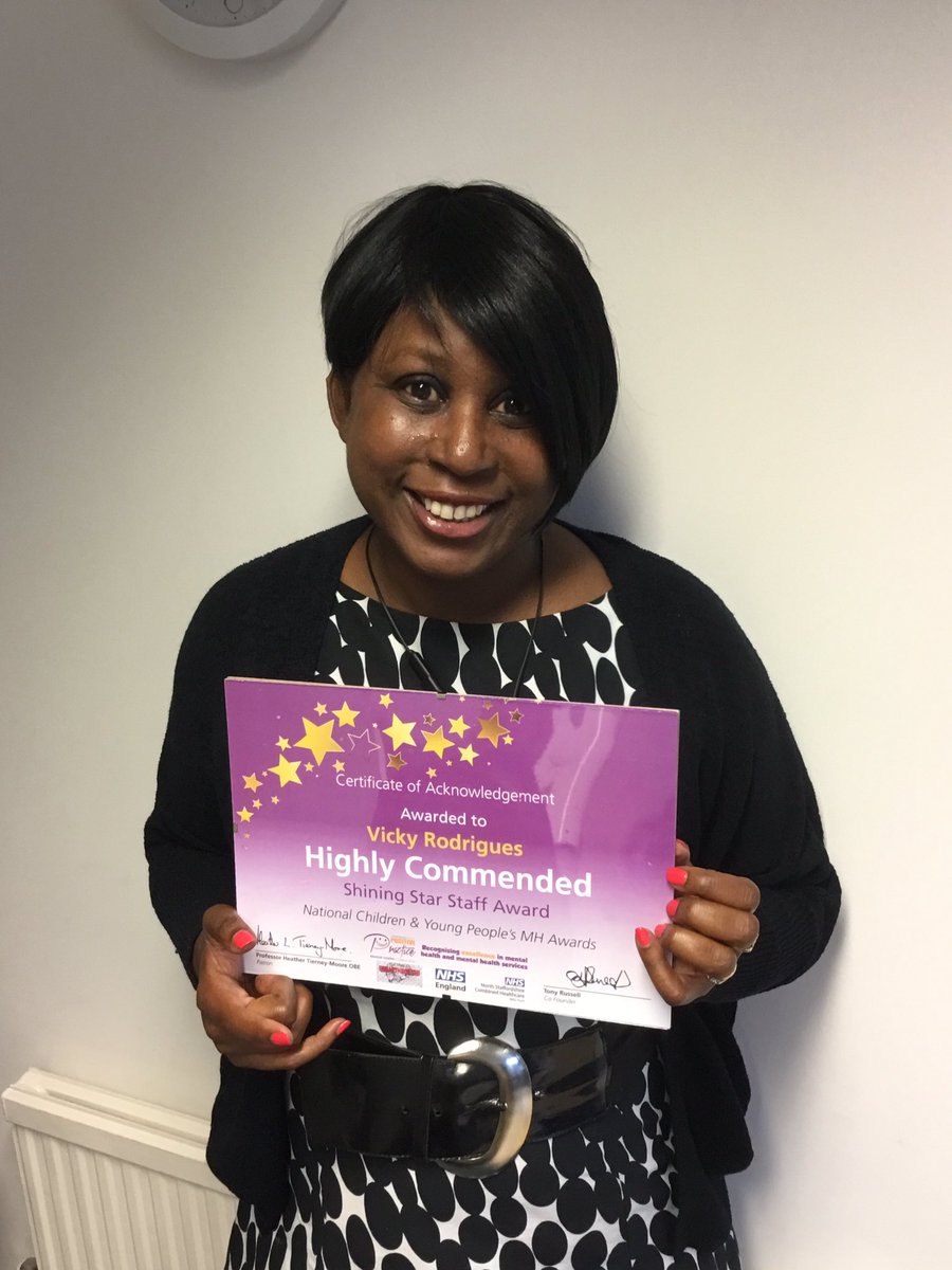 Thank you National Children and Young People MH awards # feeling proud, user participation rocks👍🏾👍🏾