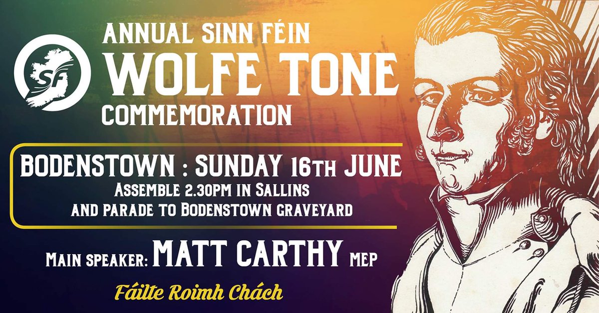 AthyFein's tweet photo. Main speaker @mattcarthy 
Sunday 16th June. https://t.co/sbRmNEkPTy