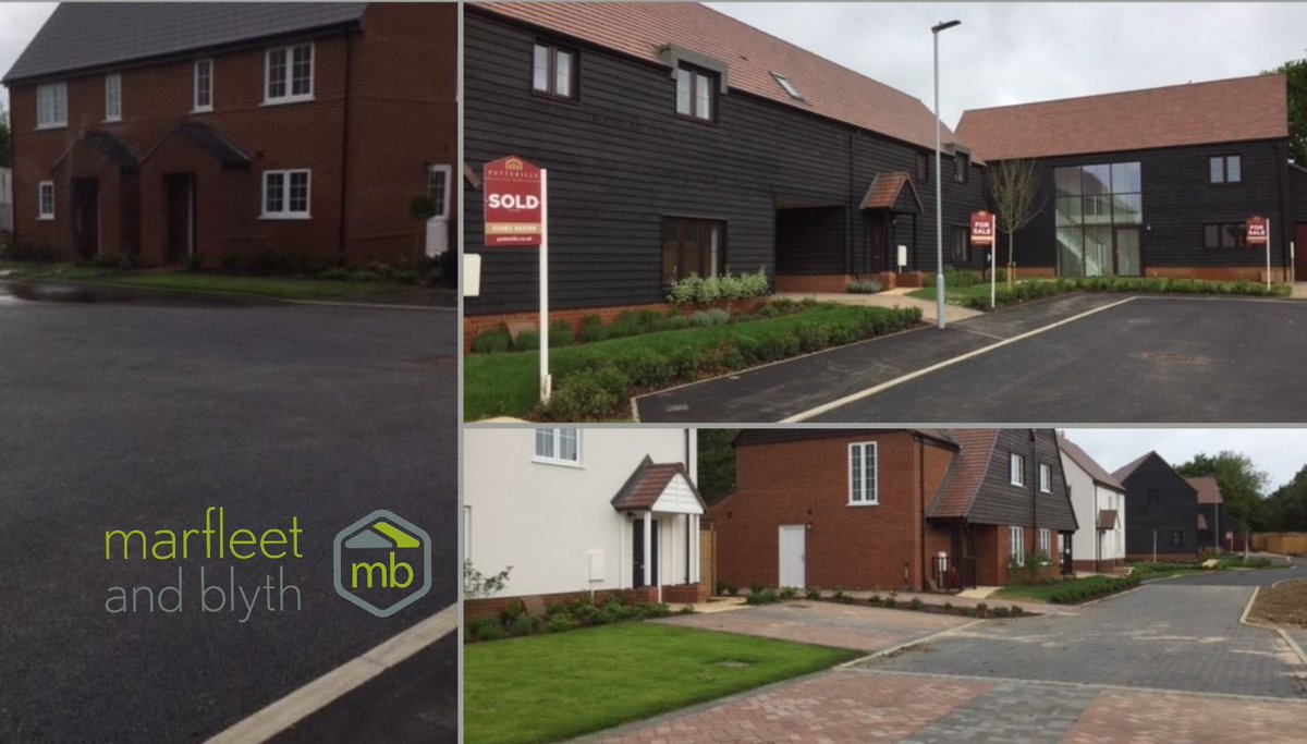 Our project in Stevenage is almost complete, this week the road has been finished in tarmac! 
#progress #construction #housing