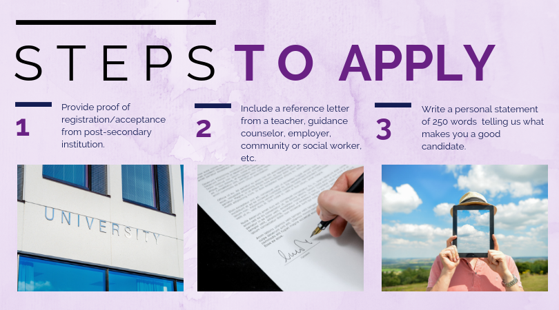 Did you start your application for Bill 7 Scholarship? Here is how you can start.
#LGBTQ #Scholarship