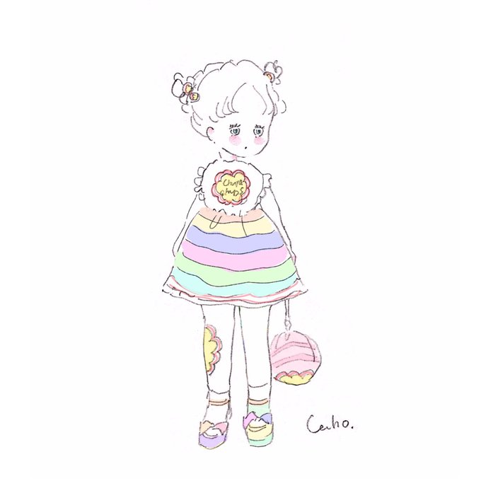 「multicolored clothes」 illustration images(Popular｜RT&Fav:50)