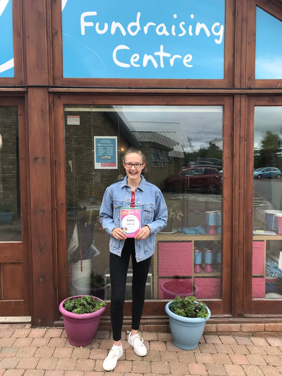 So lovely to meet Emily from <a href="/Charity_Grange/">Charities | The Grange School</a> today! Over £300 raised in memory of her best friend Ava who came to <a href="/ClaireHouse/">Claire House</a>. Emily, you are an inspiration 💓🌟