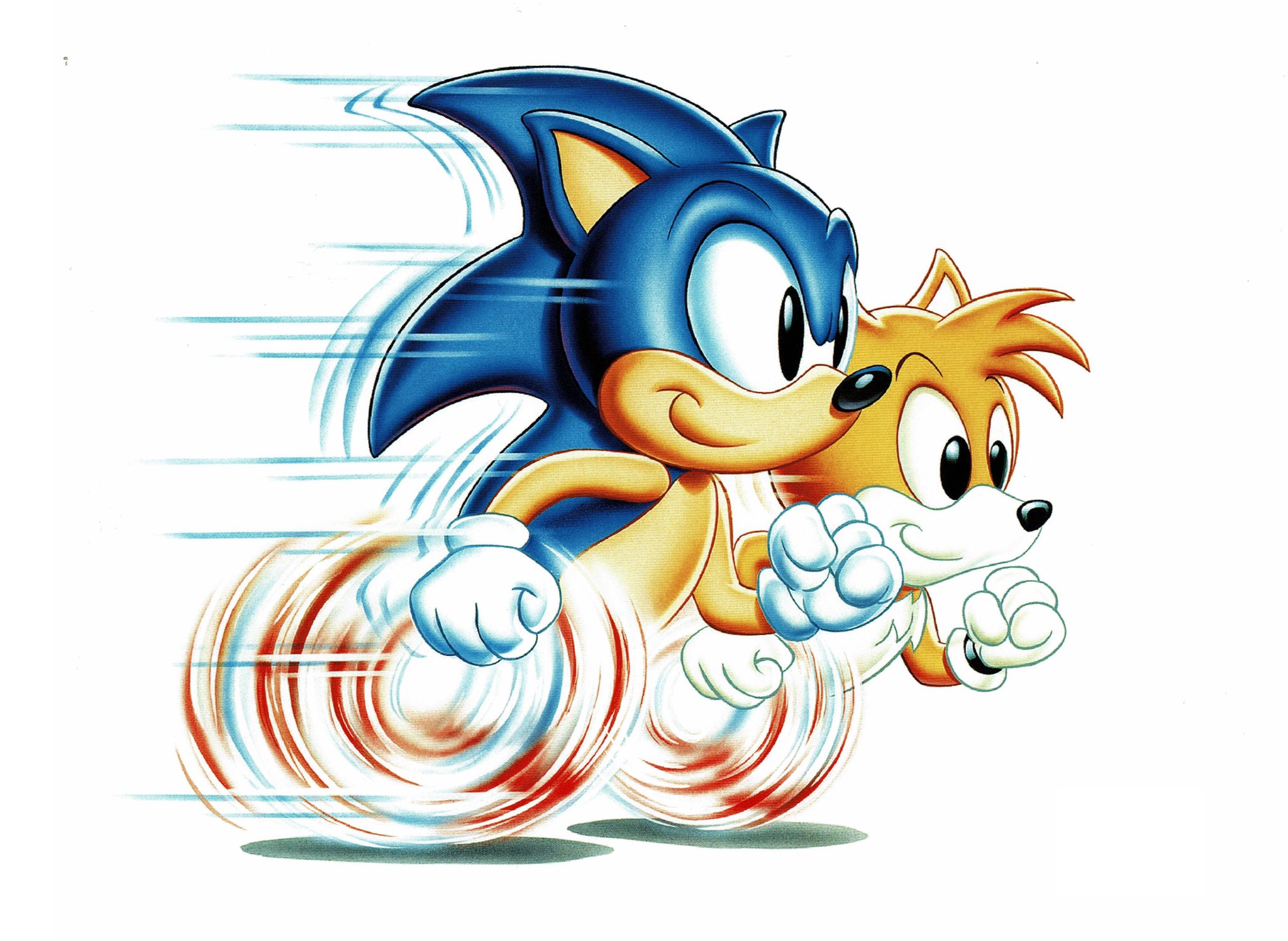 VideoGameArt&Tidbits on X: Tails artwork from Sonic the Hedgehog 2 (Game  Gear).  / X