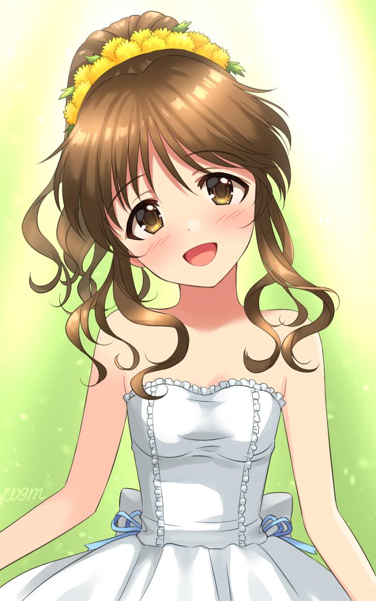 ゆるふわ乙女 高森藍子 Wgm 絵を頑張りマスのイラスト