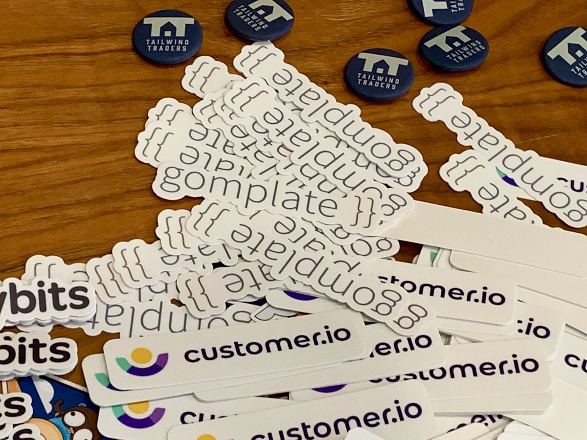 #gomplate stickers spotted in the wild at #goconcanada 😬