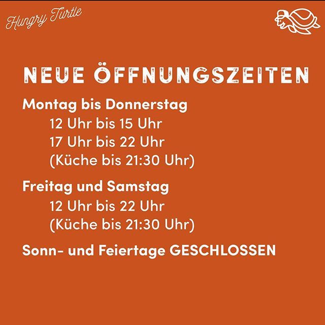 hungryturtle_'s tweet photo. Wir haben ab sofort neue Öffnungszeiten 😊
#burritos #siesta #ulm #food #essen #mexicanfood #quesadillas #newopeninghours #foodporn https://t.co/Wn5TuDS2hA https://t.co/EXct11QqYz