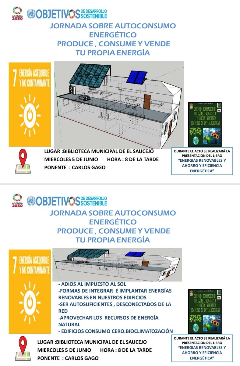 Jornada sobre autoconsumo energético en El Saucejo