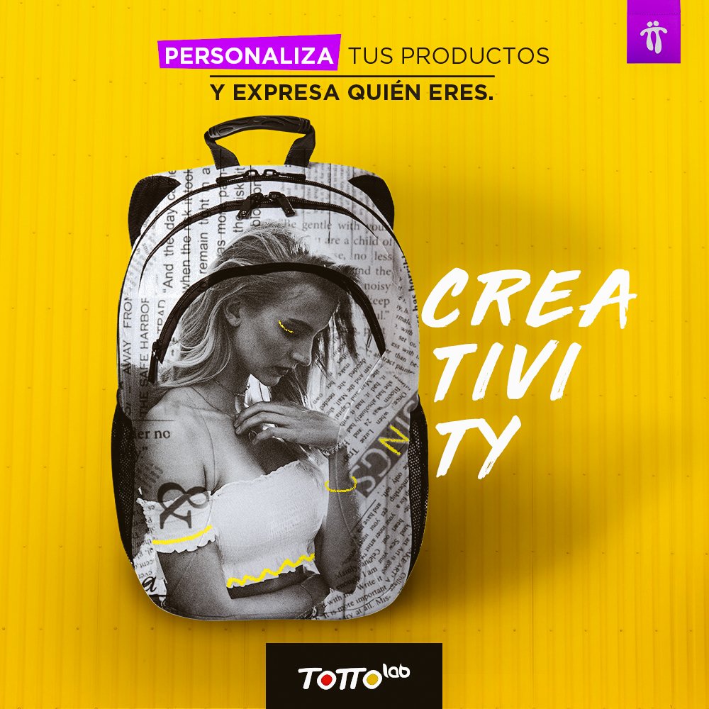 totto personaliza tu mochila