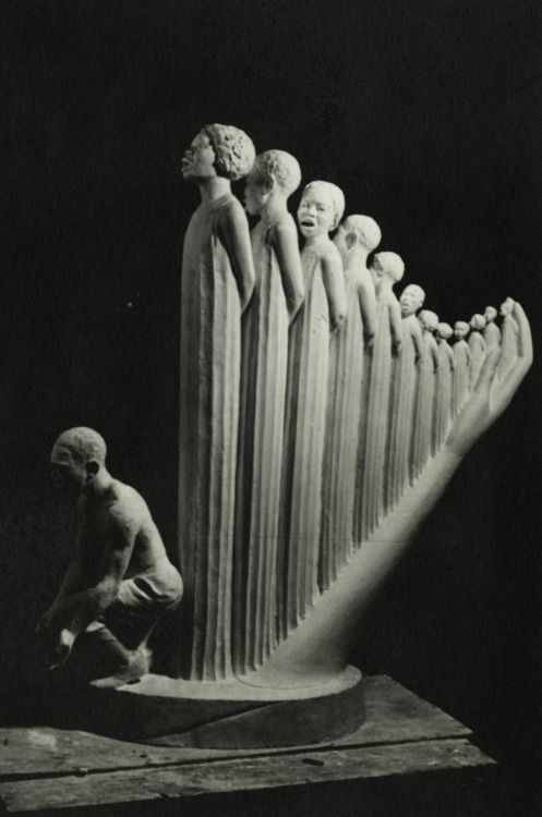 #Art #Sculpture #Replay The Harp by #AugustaSavage 1939