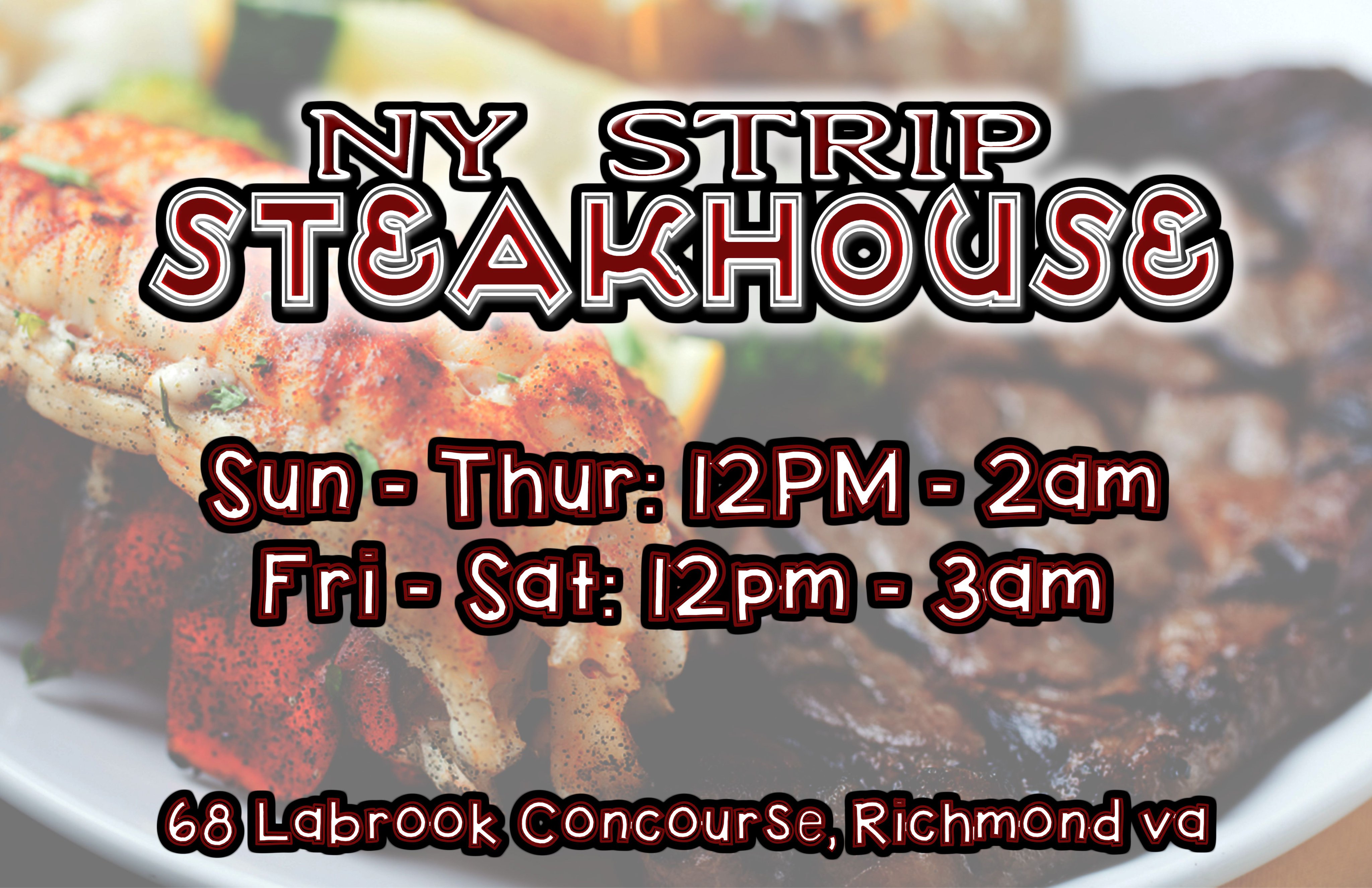 NY Strip Steakhouse ⛩ (_NYStripRVA) / Twitter