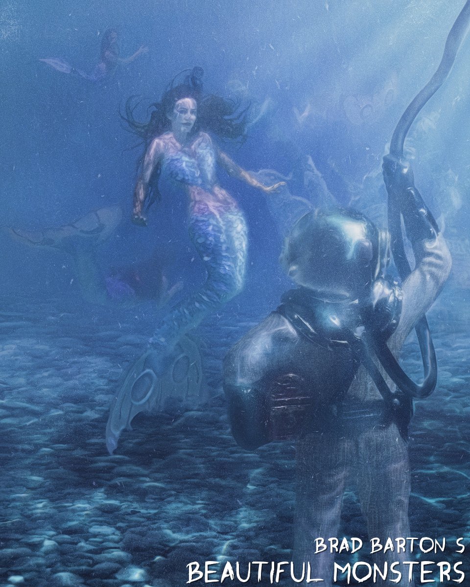 Frightography's tweet image. The new project is underway - Seven Seas is my followup to Beautiful Monsters. Follow @txheadshots for announcements #imaginationcaptured #imaginationportrait #fantasy #fantasyphotography #creativephotography #beautifulmonsters #mermaid