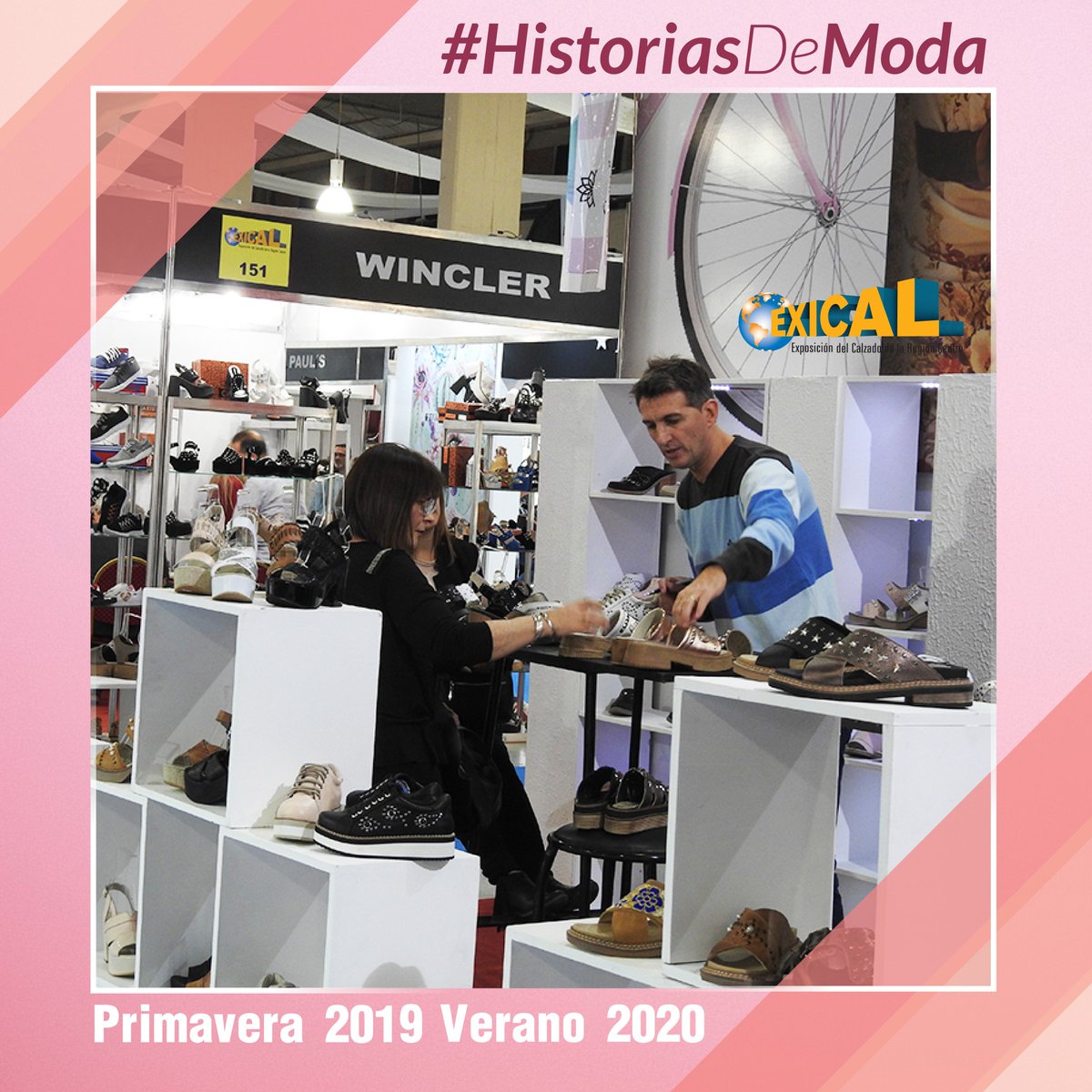 Exicalcba's tweet photo. Cada decisión es un paso en la historia. Tu marca será #primavera en #Exical
📅 30 de junio, 1 y 2 de julio, todo en #calzado y #marroquineria
▶️ Anticipá tu lugar en https://t.co/ScdFOw7seV
#moda #modafemenina #shoes #zapatos #fashionshow #fashion #carteras #modamasculina https://t.co/sWnkICn4pD