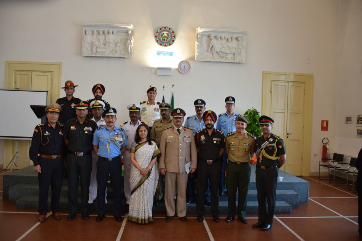 Ceremony organized at Prato, near Florence to commemorate two Indian soldiers – Hari Singh and Palu Ram of Indian Army who fought for the `Liberation of Italy' during World War II. 

Remains were found in 1996, identified via commonwealth and Indian nati…