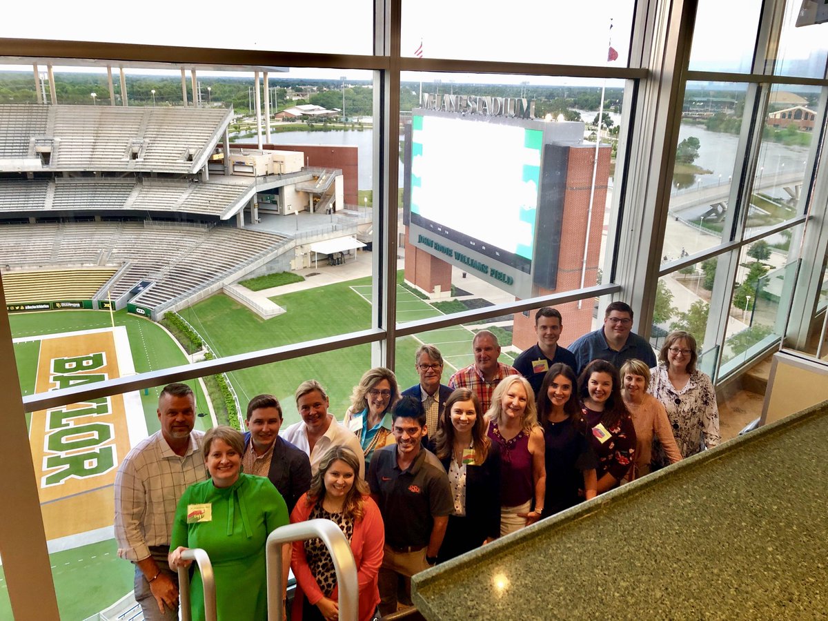 Baylor_Business's tweet photo. Thank you to all of the schools who joined us at the first ever Big 12 B-School MarCom Conference! We loved being able to collaborate and learn from each other’s challenges and successes! #BaylorBusiness #WhyHSB https://t.co/AnLBnye24I