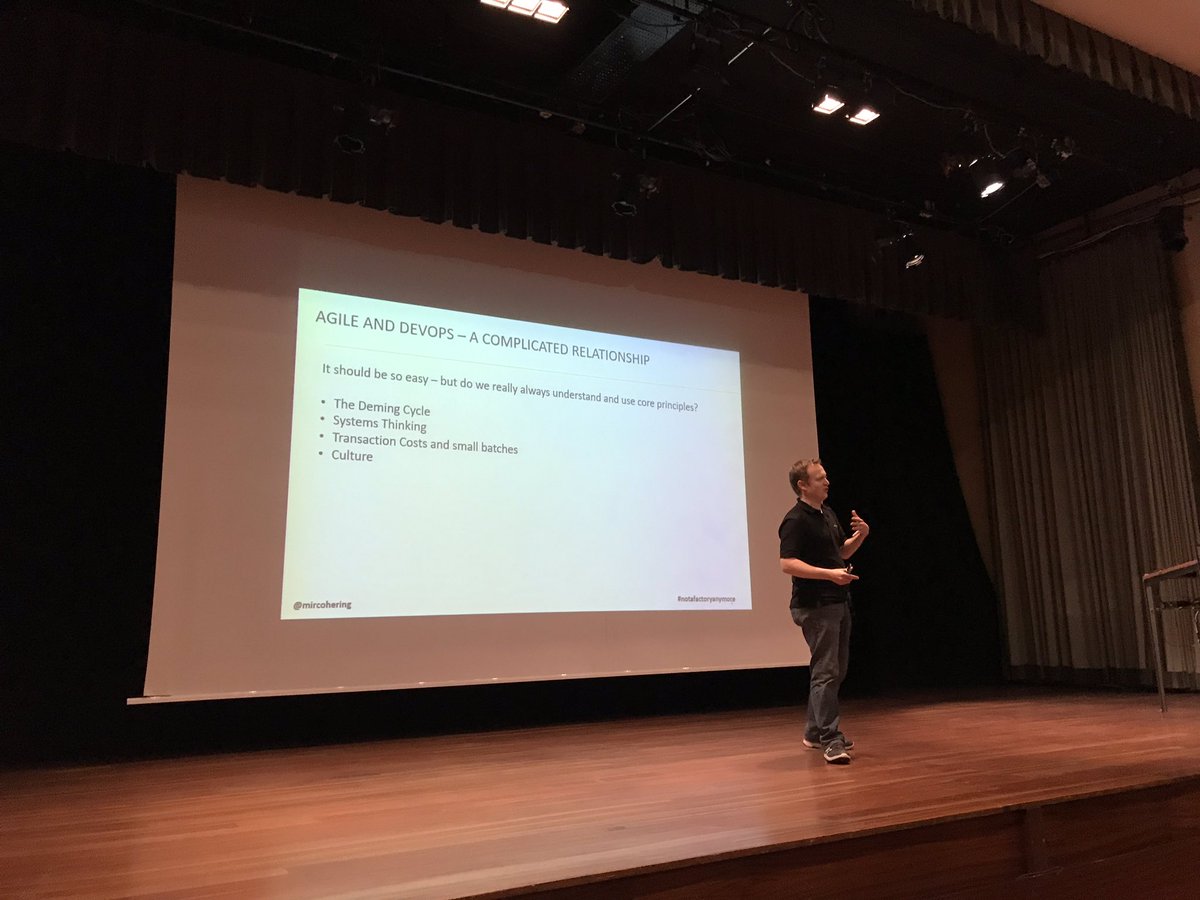 EdPiairo's tweet image. Agile and DevOps a complicated relationship @MircoHering @agilept