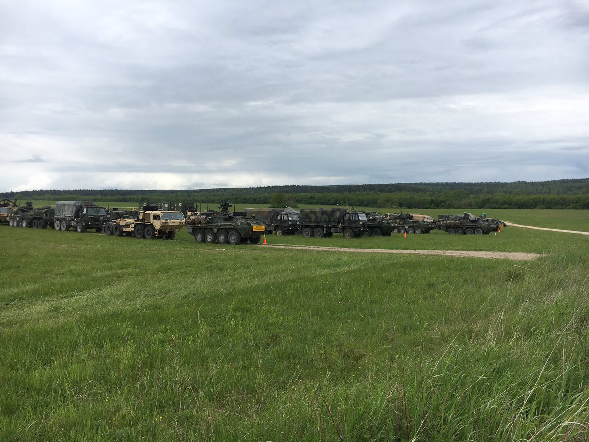 Asst_to_the_RM's tweet image. My Soldiers pushed @2dCavalryRegt from GTA across the Czech Republic ISO #saberguardian. Great effort by all. #StrongEurope #movementcontrol @ArmySustainment #260thMCT #nothinghappenstillsomethingmoves