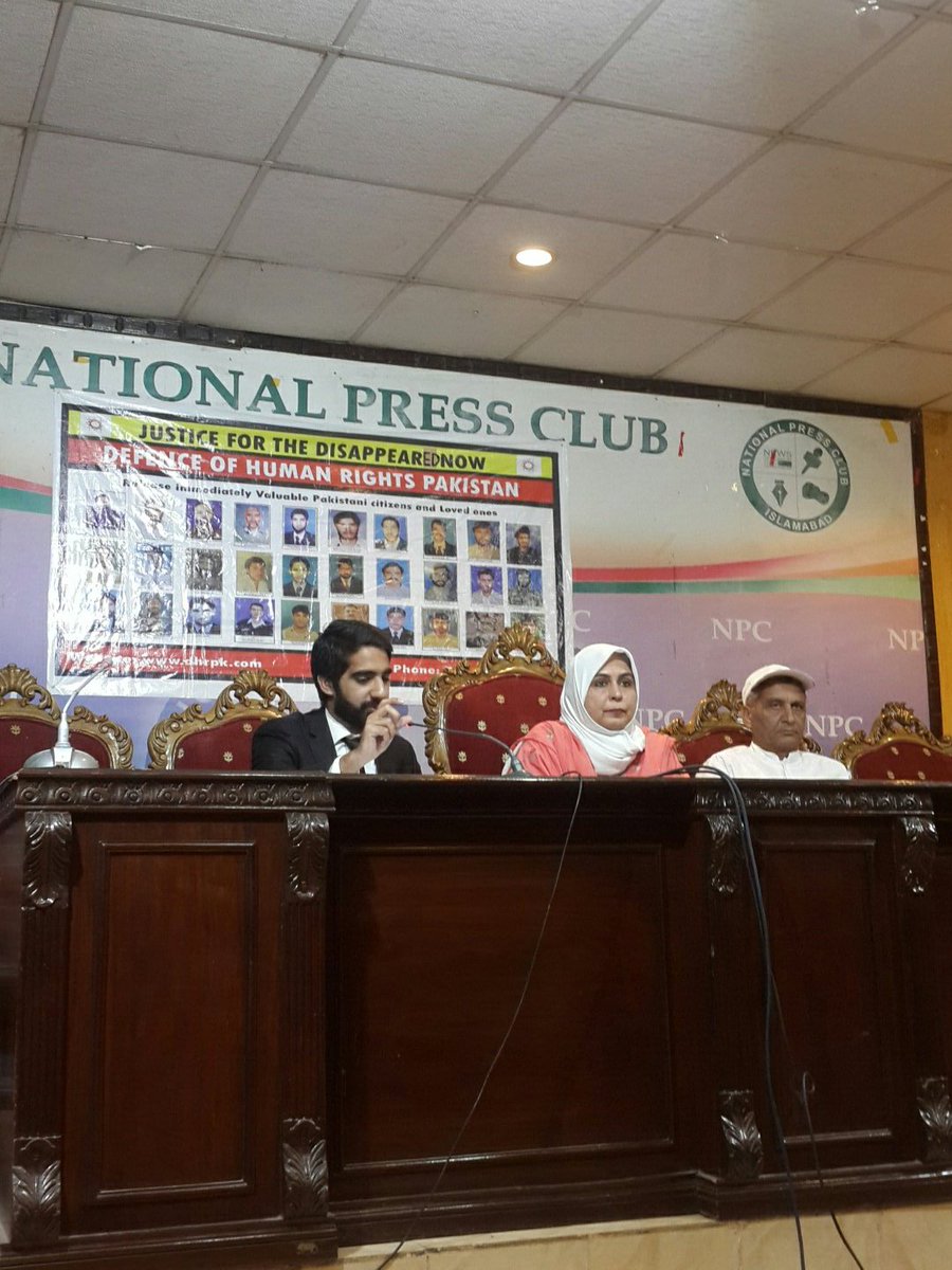 AminaMJanjua's tweet photo. Launch of Enforced Disappeared bill by Defence of Human Rights in collaboration with lawyers n other human rights orgs 
#IWD2019 #EDbill https://t.co/bg3Rn57Zmr