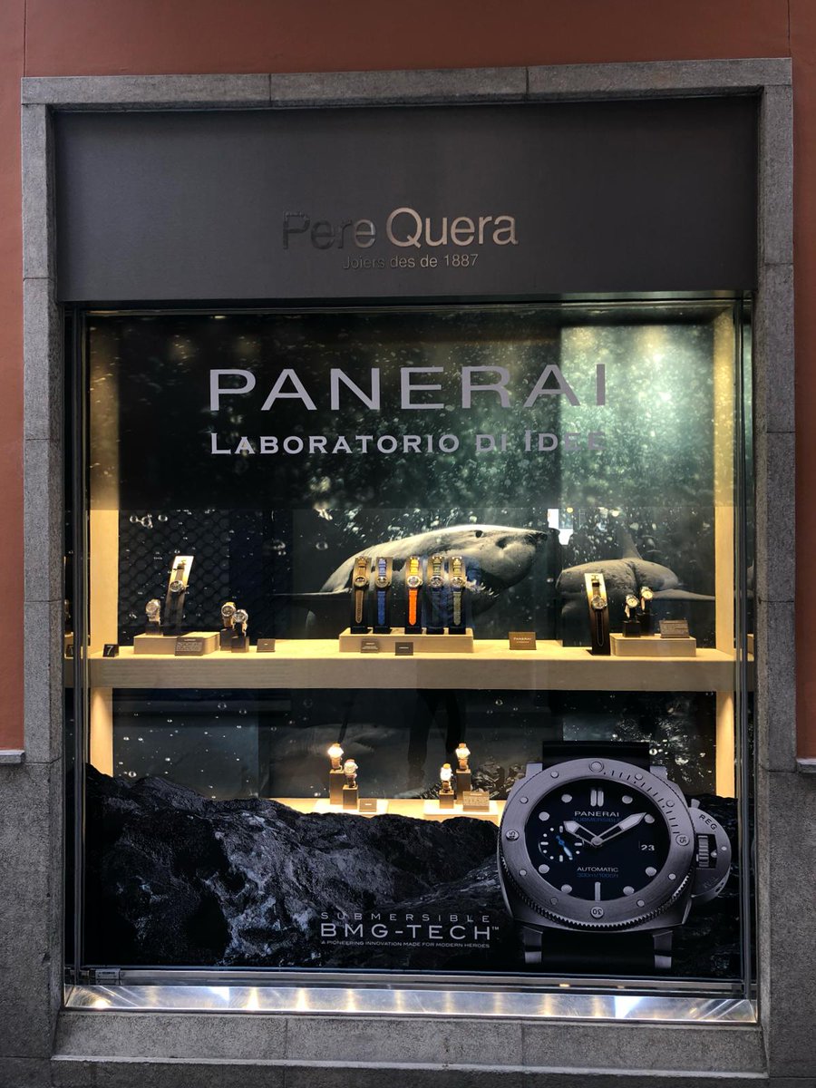 SIMBIOSIretols's tweet photo. Submergeix-te en el nou aparador de @PereQuera1887 @PaneraiOfficial #girona #decoracio #simbiosi #vinils https://t.co/fr8ga6i1Yh
