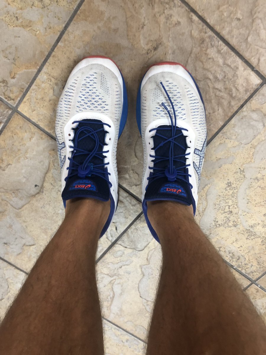 getupliving's tweet photo. No sock - shoe test - prep run... race day in 48 hours. What will you #GetUp for to grow mentally (and maybe even physically) this summer. #FirstRaceOfTheSummer #TriTime #NoTryingInTriing https://t.co/y1mW4du4uP