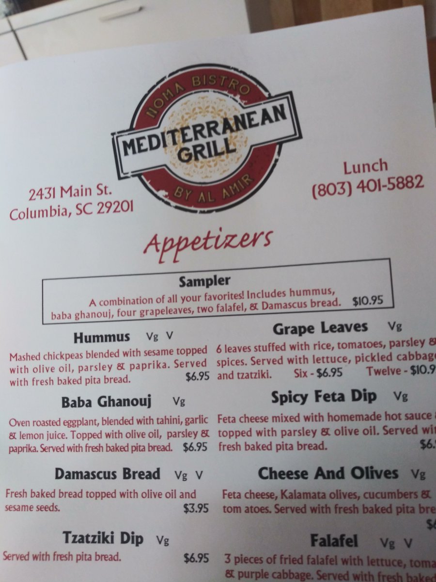 Noma Bistro Mediterranean Grill By Al Amir for #featurefriday is a must try!