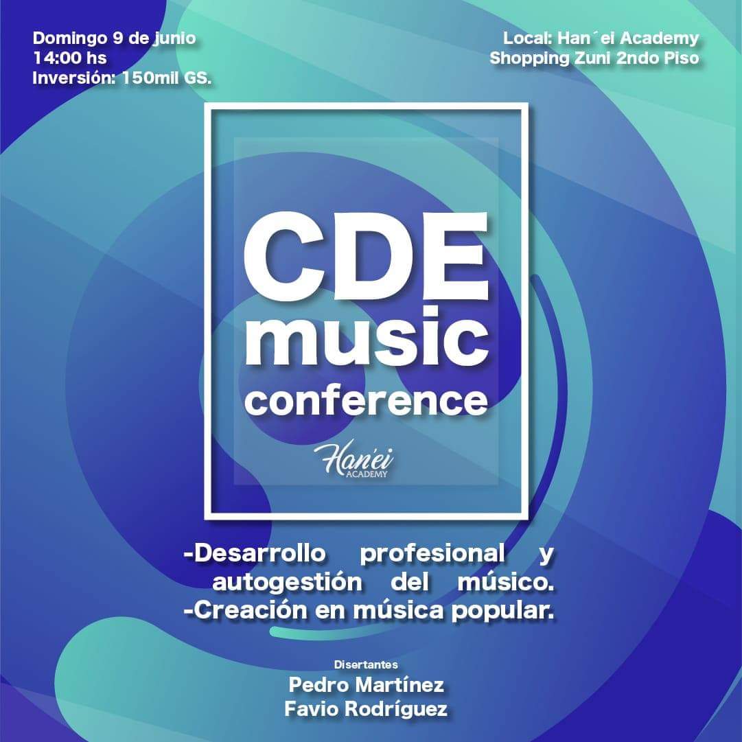 Agendartepy's tweet photo. Conferencia sobre Desarrollo profesional y Autogestión del músico en Junio. https://t.co/bMGQzaaaur