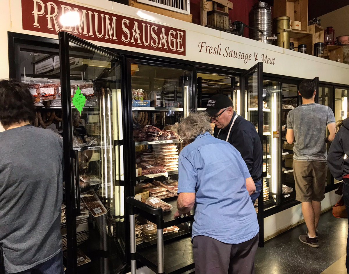 premiumsausage's tweet image. Fresh sausage guarantee! We process homemade sausage three times per week. Watch for fresh batches of our specialty sausages this summer! #medhat #wedeliver #freshsausage