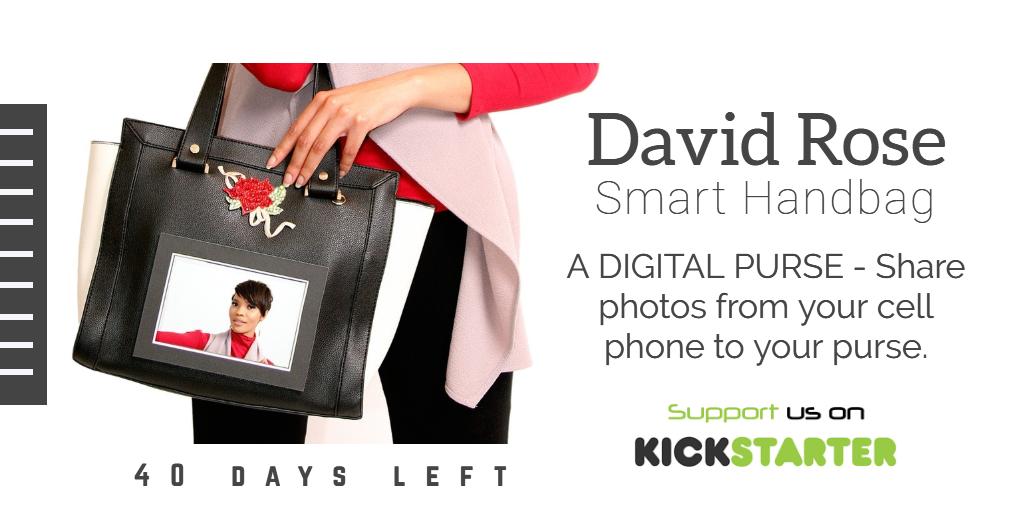 Crowdfundingrev's tweet photo. David Rose Smart Handbag https://t.co/yhUDQMFQU0 @ceo_davidrose #handbag #handbagaddict #handbaglover #handbagfashion #handbagbranded #smarthandbag #smarthandbags #digitalpurse #fashion #womenfashion #fashionhandbags #Kickstarter #crowdfunding https://t.co/8Yo14A8LvZ