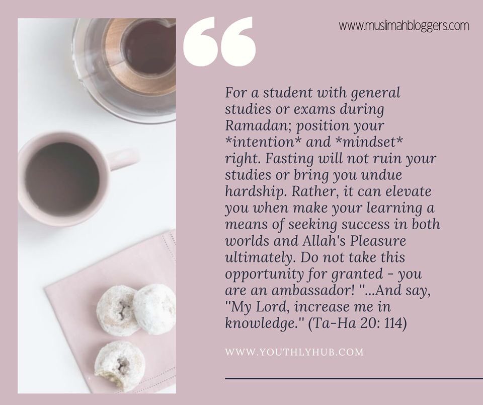 muslimahblogs's tweet photo. Ramadan Day 26
Sharing a tip a day for Ramadan from Muslimah Bloggers.
Today's tip is from @TheYouth_Mentor
#ramadan #muslimahbloggers #mbramadan https://t.co/6X1GZbTrok