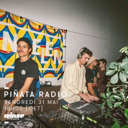 📻  📻 

En direct avec <a href="/pinataradio/">Piñata Radio</a> jusqu'à 17h sur Rinse France !! 

>>> pinatamag.com 

Restez #verrouillé 🔒

>>>rinse.fr/player