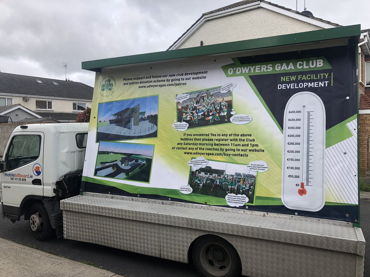 odwyersgaa's tweet photo. Watch out for our mobile promotion around the town this weekend 👏 #balbriggansummerfest
#28positives #bepromoters #futureisbright #yeswecan #odwyers100 #clubpatron 
Huge thanks to https://t.co/eqVwGyQqyy for all the support to our club @DubGAAOfficial @SvBalbriggan @Fingalcoco https://t.co/uOsRJVJYks