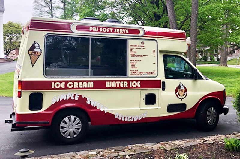MainLineToday's tweet photo. This Lower Merion ice cream truck wants to cater your next party! 🍦

Check out @pbjsoftserve, a locally-owned catering-first ice cream truck offering classic soft serve and water ice. Read more here: https://t.co/Ky7HoIGzmv #Philadelphia #MainLine https://t.co/GkZkLSHmeg