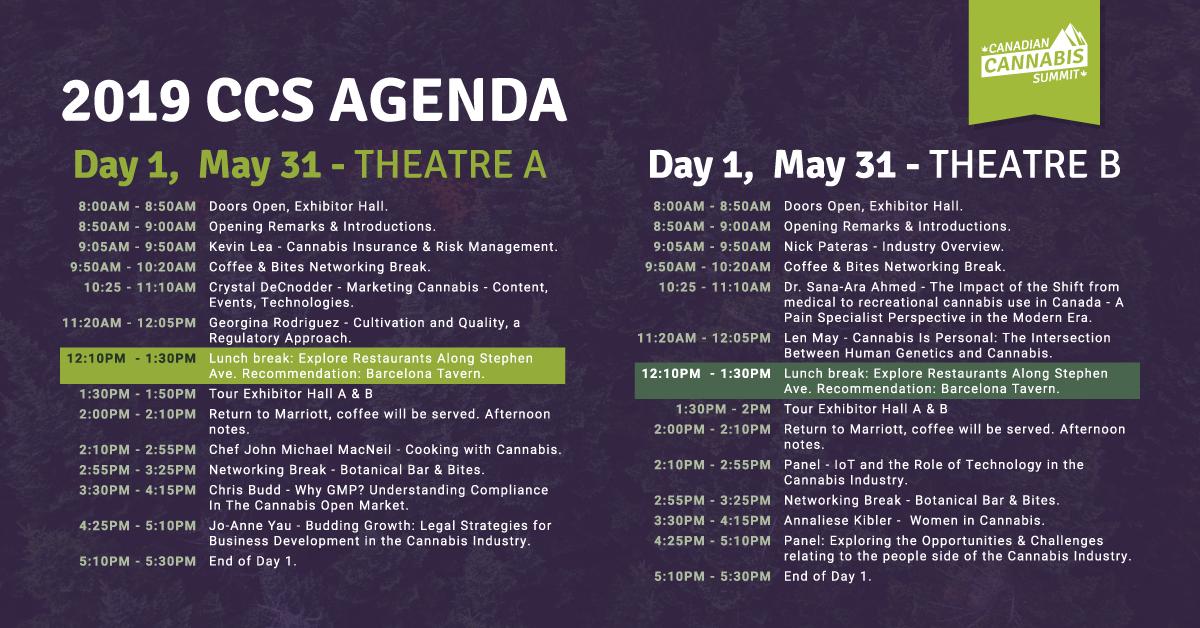 It's finally here! Day 1 of the Canadian Cannabis Summit! We have an incredible line up today. Learn more on our website at: cannabissummit.ca