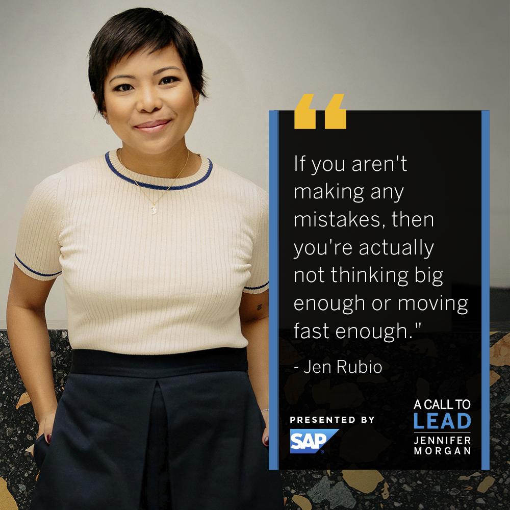 JenniferBMorgan's tweet photo. This week on A Call to Lead, one of the things @Jennifer and I discuss is how @Away's success was forged in part by learning from past mistakes. For the whole conversation, click here: https://t.co/fhZRHhaeIh #ACalltoLead https://t.co/KfKi1rB00t