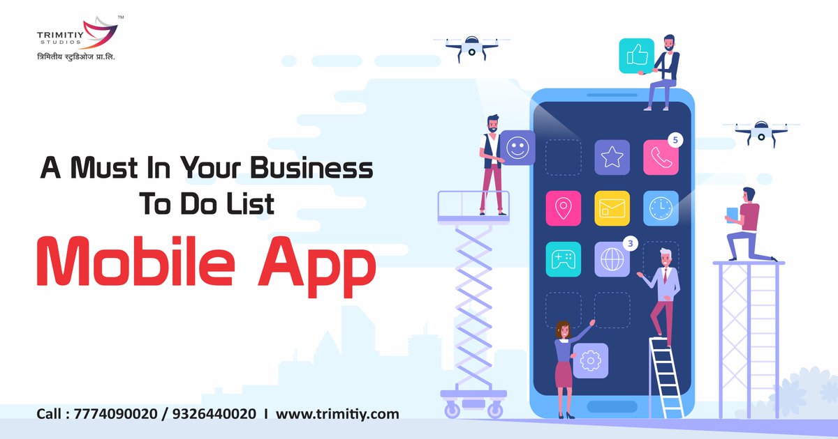 TrimitiyStudios's tweet image. Do you believe in improving #productivity at lesser cost. Well, a #Mobile_Application can do it for you. Interact with your customers providing #Instant_Access, #Push_Notifications, #Instant_updates &amp;amp; much more. trimitiy.com